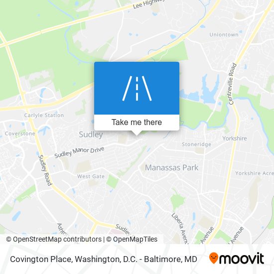 Mapa de Covington Place