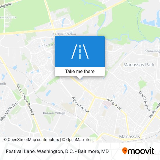 Festival Lane map