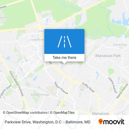 Parkview Drive map