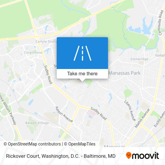 Rickover Court map