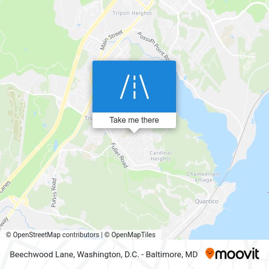 Mapa de Beechwood Lane