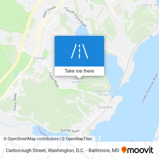 Carborough Street map
