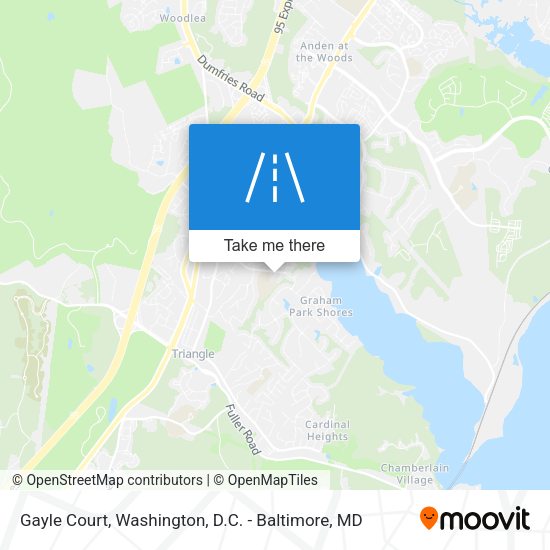Gayle Court map