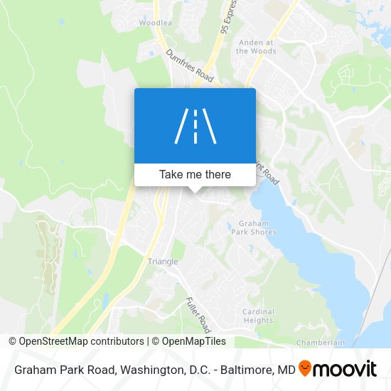 Graham Park Road map