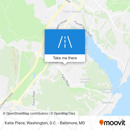 Katie Place map