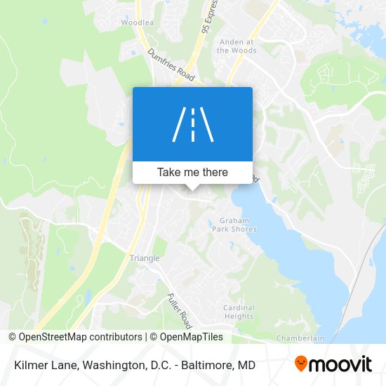Kilmer Lane map