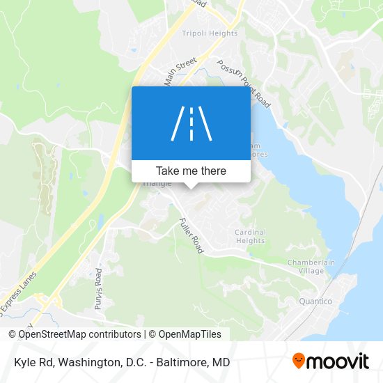 Kyle Rd map