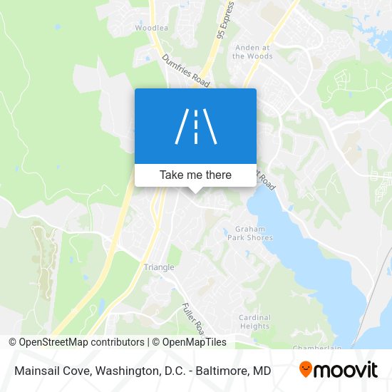 Mapa de Mainsail Cove