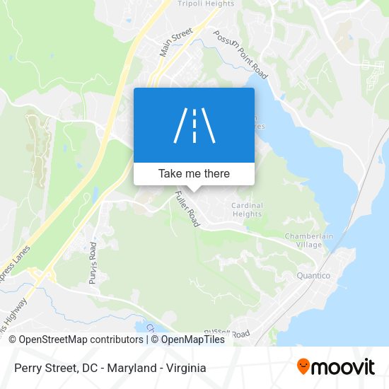 Mapa de Perry Street