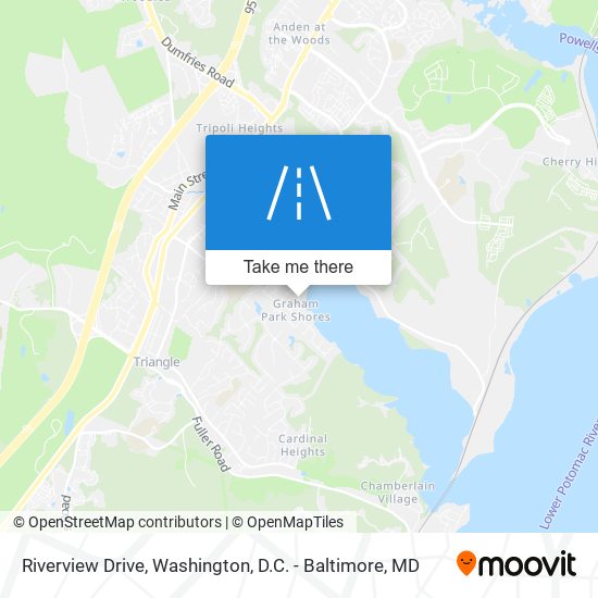 Riverview Drive map
