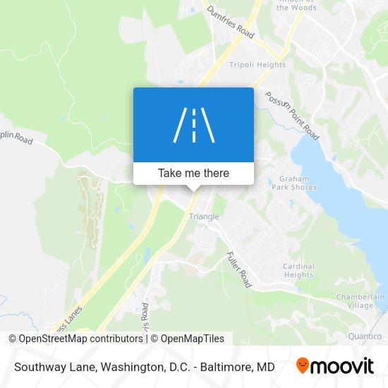 Mapa de Southway Lane