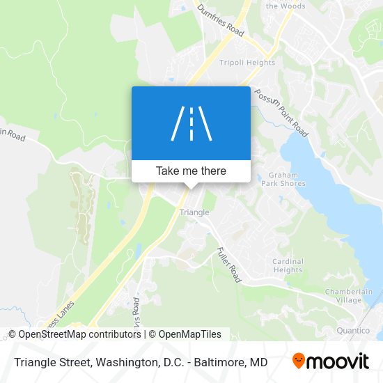 Mapa de Triangle Street