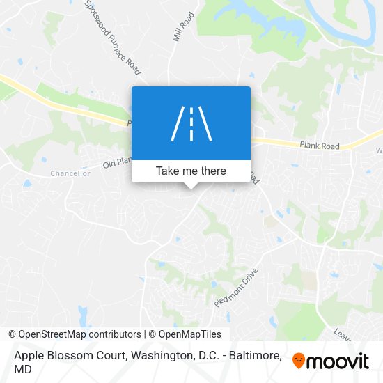 Mapa de Apple Blossom Court
