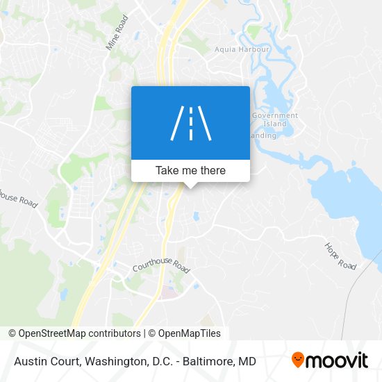 Austin Court map