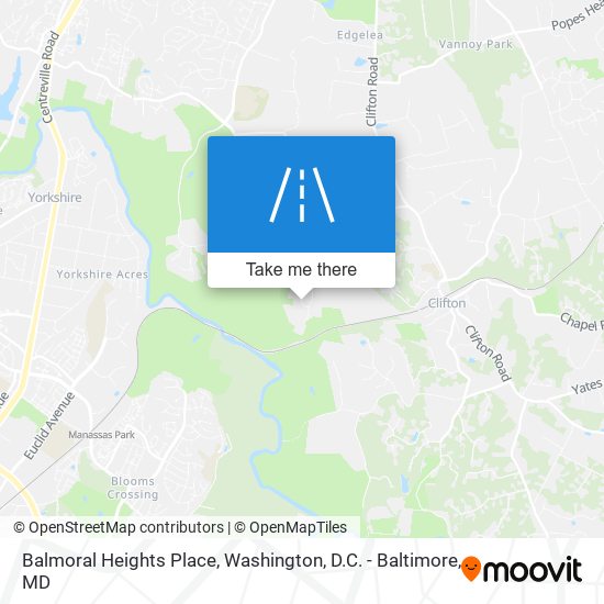 Mapa de Balmoral Heights Place