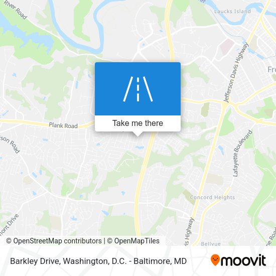 Mapa de Barkley Drive