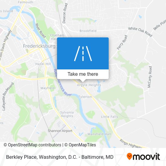 Berkley Place map