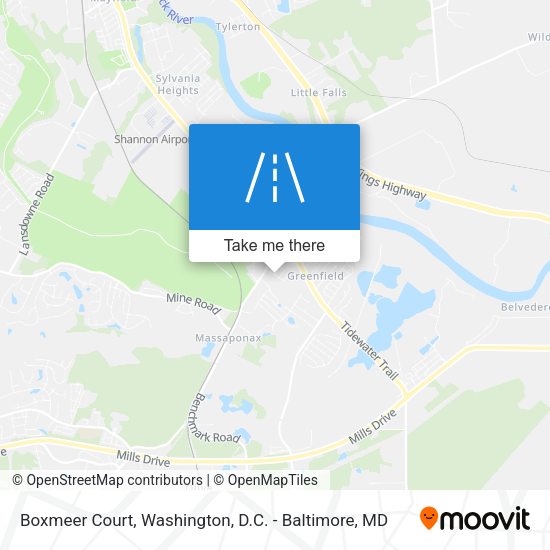 Boxmeer Court map
