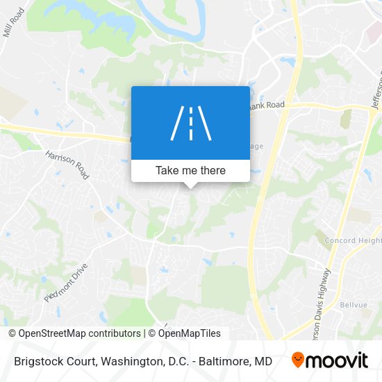 Brigstock Court map