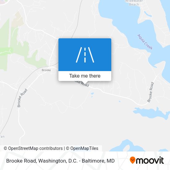 Brooke Road map