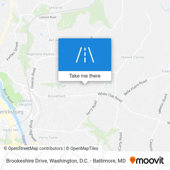 Brookeshire Drive map