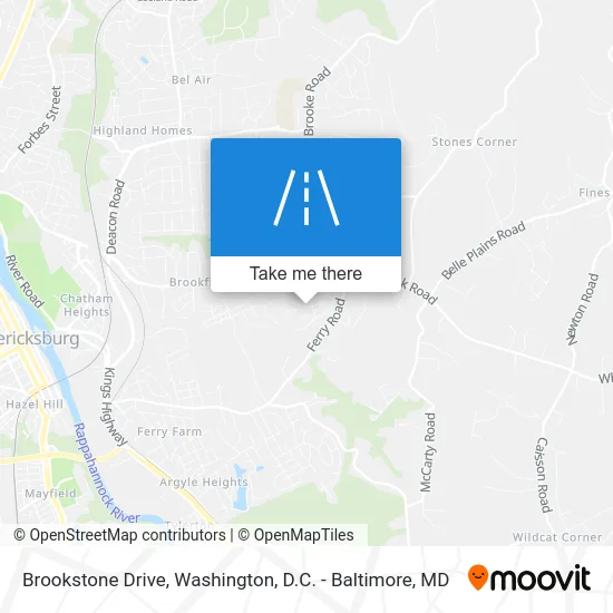 Brookstone Drive map