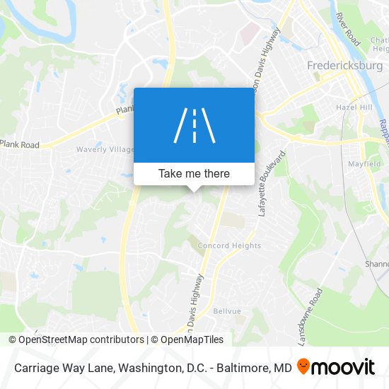 Mapa de Carriage Way Lane