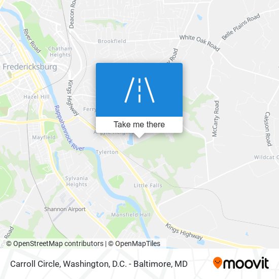 Carroll Circle map