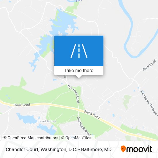 Chandler Court map