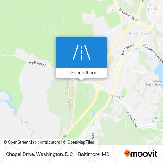 Chapel Drive map