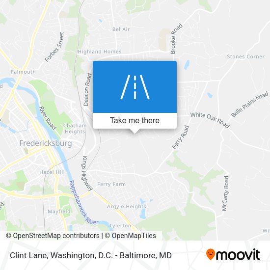 Clint Lane map