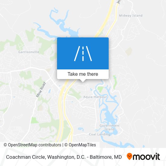 Coachman Circle map