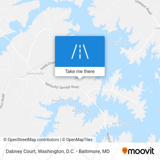 Mapa de Dabney Court