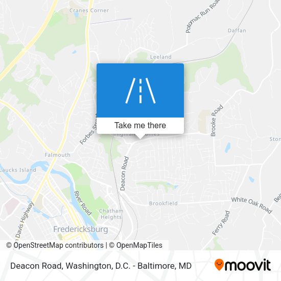 Deacon Road map
