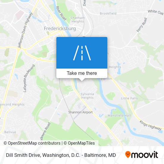 Dill Smith Drive map
