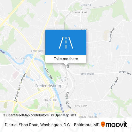 District Shop Road map