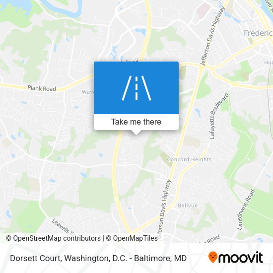 Dorsett Court map