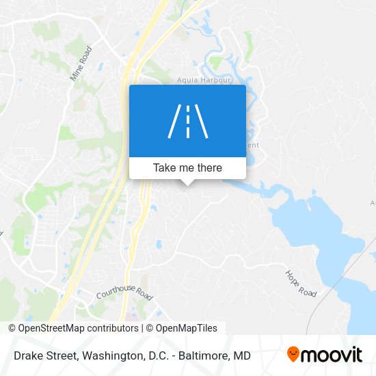 Drake Street map
