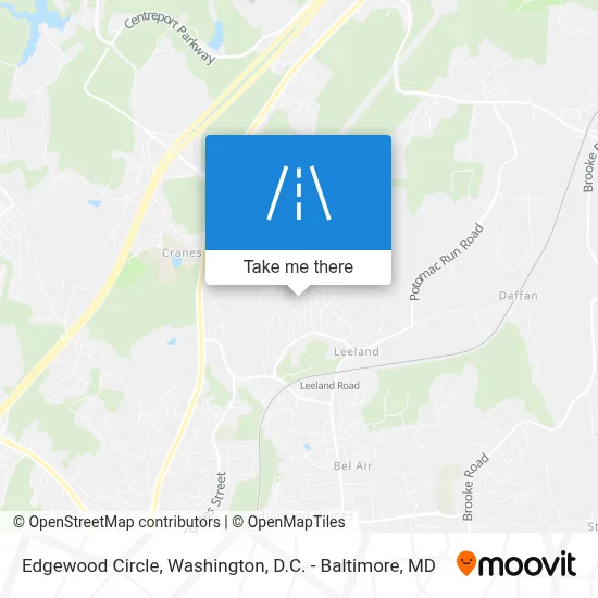 Edgewood Circle map