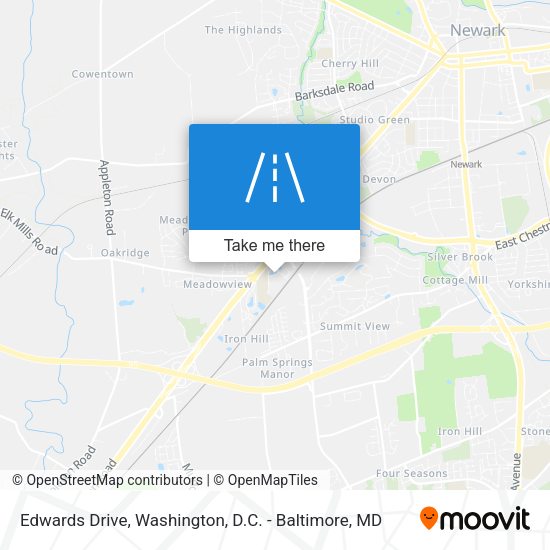 Edwards Drive map