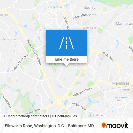 Ellsworth Road map