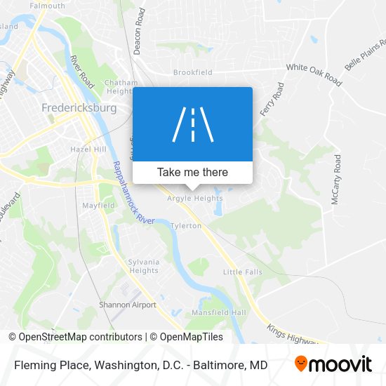 Mapa de Fleming Place