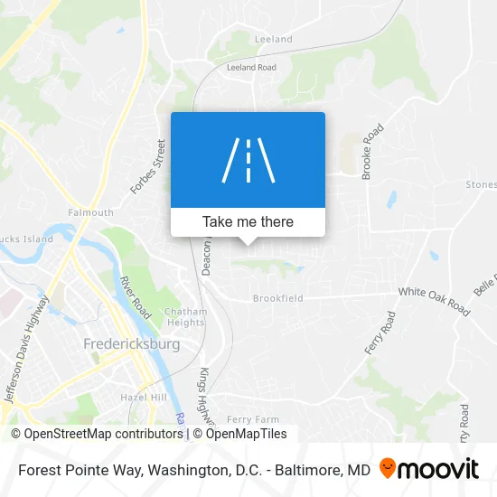 Forest Pointe Way map