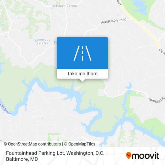 Fountainhead Parking Lot map