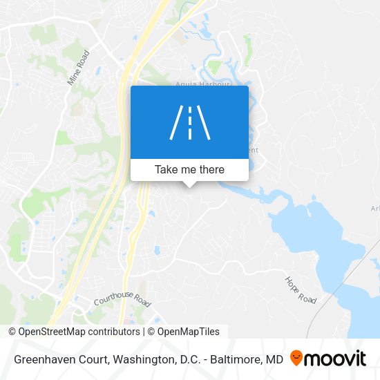 Mapa de Greenhaven Court