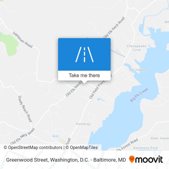 Mapa de Greenwood Street