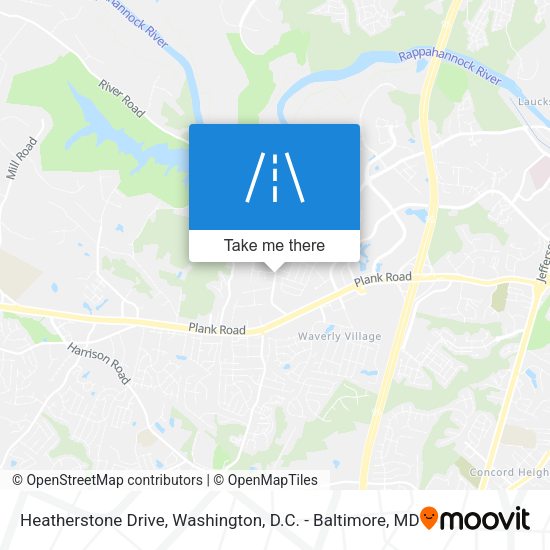 Heatherstone Drive map