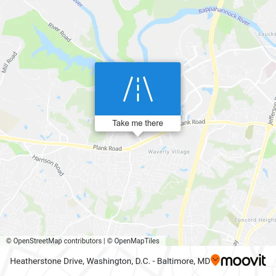 Heatherstone Drive map