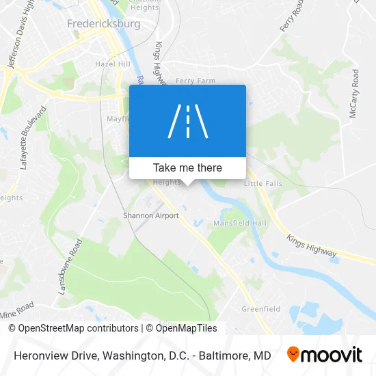 Heronview Drive map