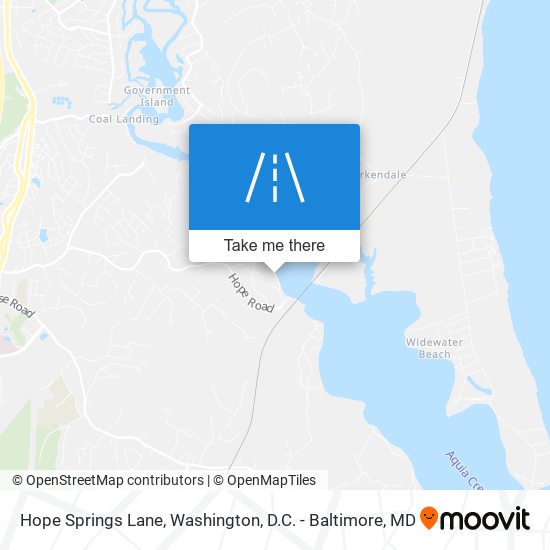 Mapa de Hope Springs Lane